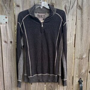 BKE Men’s Black Quarter Zip
